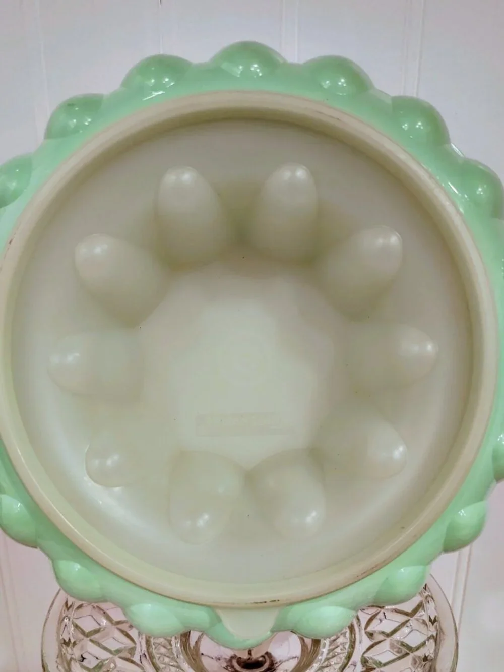 Tupperware Jel-Ring Jello Mold Vintage Mint Green